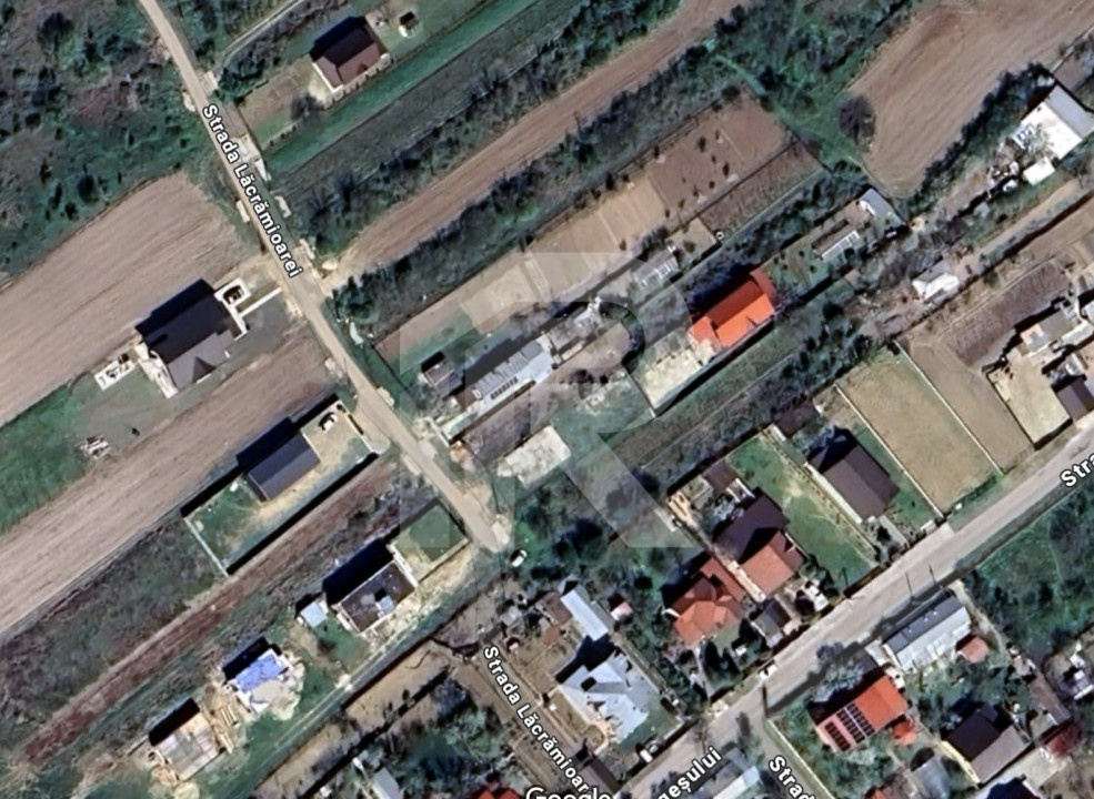 Mihăilești - teren împrejmuit 401mp, cu puț, COMISION 0