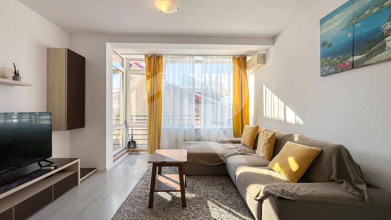 Brancoveanu, ap cu 2 camere de inchiriat, centrala proprie, COMISION 0