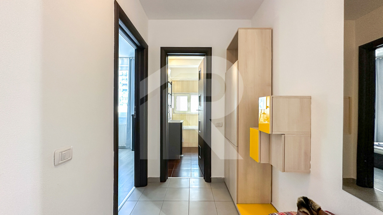 Brancoveanu, ap cu 2 camere de inchiriat, centrala proprie