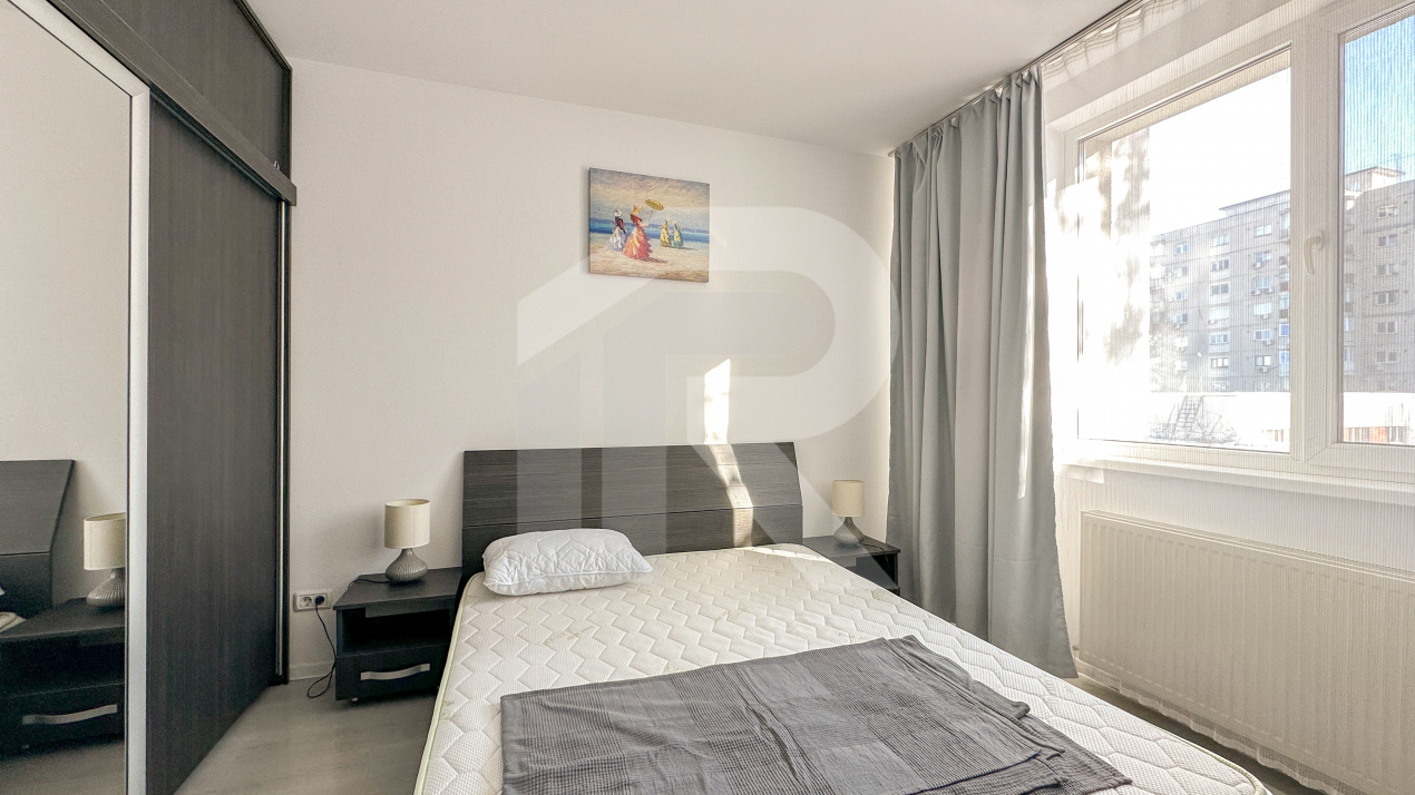 Brancoveanu, ap cu 2 camere de inchiriat, centrala proprie